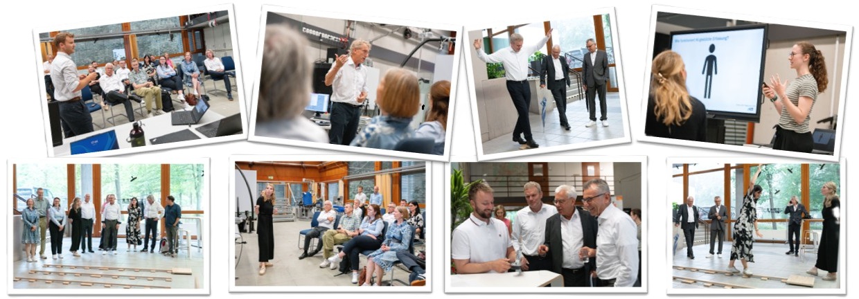 Collage_Besuch_Sportinstitut